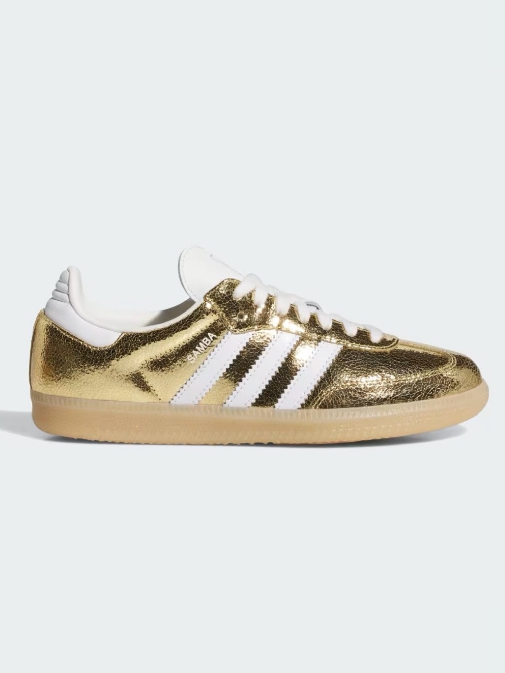 Adidas Samba OG Metallic Gold sneakers Size 7.5